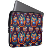 Paisley like Colorful Jewel Pattern Laptopschutzhülle (Vorne Rechts)