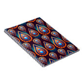 Paisley like Colorful Jewel Pattern Notizblock (Rechte Seite)