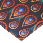 Paisley like Colorful Jewel Pattern Tischdecke (Schrägansicht)