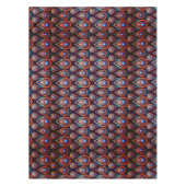 Paisley like Colorful Jewel Pattern Tischdecke (Vorderseite)