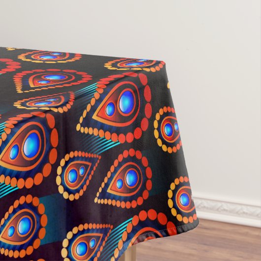 Paisley like Colorful Jewel Pattern Tischdecke (Beispiel)