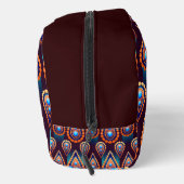 Paisley like Colorful Jewel Pattern Waschbeutel (Rechts)