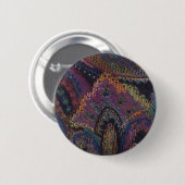 Paisley Lila Button (Vorne & Hinten)