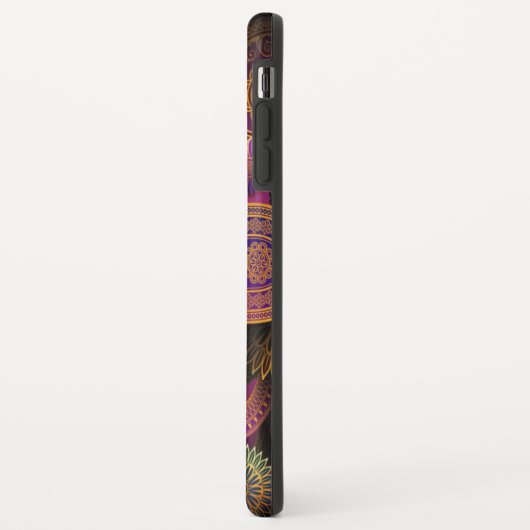 Paisley Lila Case-Mate iPhone Hülle (Hinten/Links)