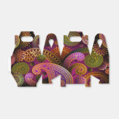 Paisley Lila Geschenkschachtel (Ungefaltet)