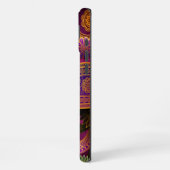 Paisley Lila iPhone Hülle (Linke Seite)