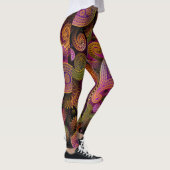 Paisley Lila Leggings (Rechts)