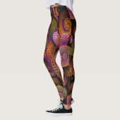 Paisley Lila Leggings (Links)