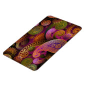 Paisley Lila Magnet (Linke Seite)