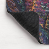 Paisley Lila Mousepad (Ecke)