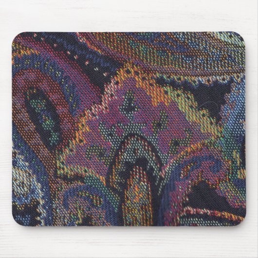 Paisley Lila Mousepad (Vorne)