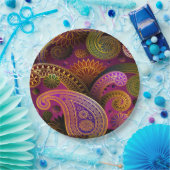 Paisley Lila Pappteller (Party)