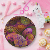 Paisley Lila Pappteller (Party)