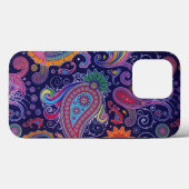 Paisley Lila pink Case-Mate iPhone Hülle (Rückseite (Horizontal))