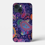 Paisley Lila pink Case-Mate iPhone Hülle (Rückseite)