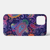 Paisley Lila pink Case-Mate iPhone Hülle (Rückseite (Horizontal))
