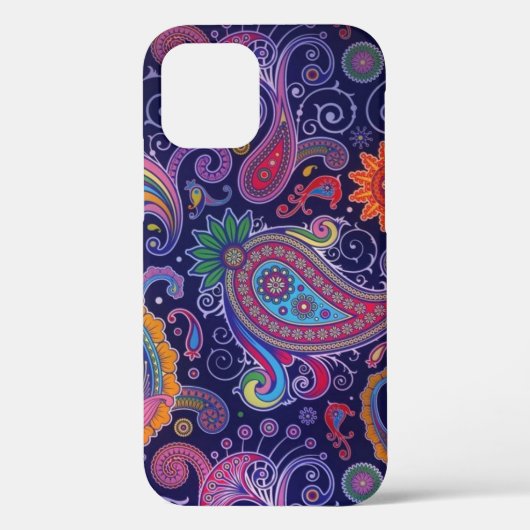 Paisley Lila pink Case-Mate iPhone Hülle (Rückseite)