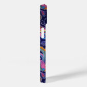 Paisley Lila pink Case-Mate iPhone Hülle (Rückseite / Rechts)