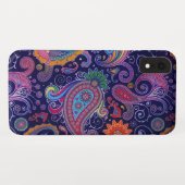 Paisley Lila Pink Case-Mate iPhone Hülle (Rückseite (Horizontal))