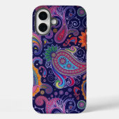 Paisley Lila Pink Case-Mate iPhone Hülle (Rückseite)
