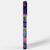 Paisley Lila pink Case-Mate iPhone Hülle (Rückseite / Rechts)