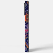 Paisley Lila Pink Case-Mate iPhone Hülle (Rückseite / Links)