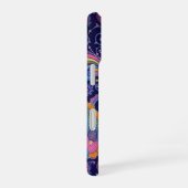 Paisley Lila Pink iPhone 16 Hülle (Rechte Seite)