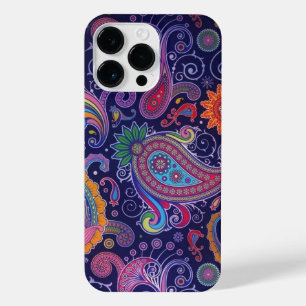 Paisley Lila pink iPhone 14 Pro Max Hülle