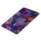 Paisley Lila pink Magnet (Linke Seite)