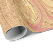 Paisley Liquid Marble JEDEN ANLASS Geschenkpapier (Rolleneckpunkt)