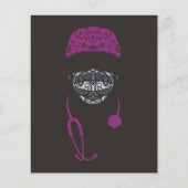 Paisley-Maske (Vorderseite)