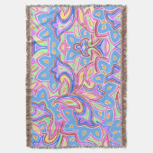 Paisley Mehrfarbig Decke (Vorderseite Vertikal)