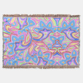 Paisley Mehrfarbig Decke (Vorderseite)
