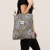 Paisley mit kundenspezifischem Alphabet-Monogramm Tasche (Von Nahem)
