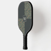 Paisley Mit Monogramm Pickleball Paddle (Links)