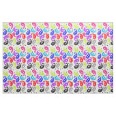 Paisley Modern Bright farbenfrohe Muster Stoff (Fat Quarter (45,7 x 55,9 cm))