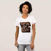 Paisley Monogram - E T-Shirt (Vorne ganz)
