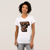 Paisley Monogram - F T-Shirt (Vorne ganz)