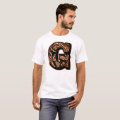 Paisley Monogram - G T-Shirt (Vorne ganz)