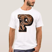 Paisley Monogram - P T-Shirt (Vorderseite)