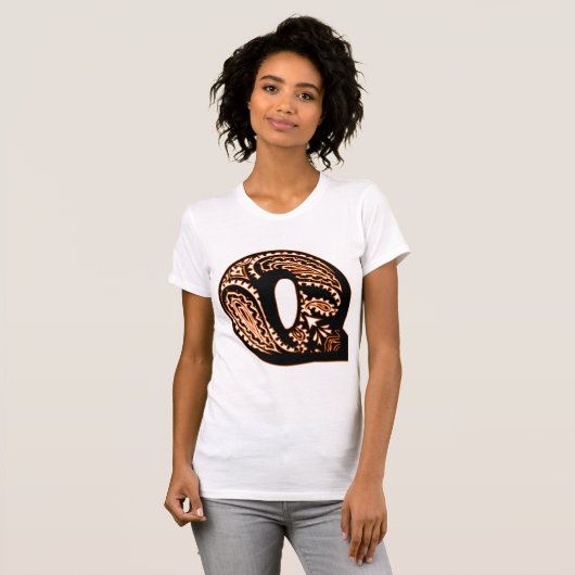 Paisley Monogram - Q T-Shirt (Vorne ganz)