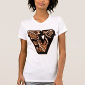 Paisley Monogram - V T-Shirt (Vorderseite)