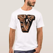 Paisley Monogram - V T-Shirt (Vorderseite)