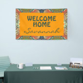 Paisley Mosaic Muster I + Ihre Ideen Banner (Messeveranstaltung)