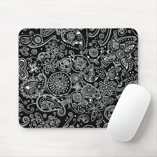 Paisley Mousepad (Mit Mouse)