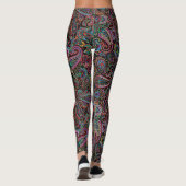 Paisley Multi Color - Serie 50 Leggings (Rückseite)