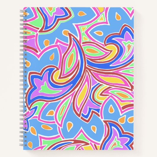 Paisley Multi Notizblock (Vorderseite)