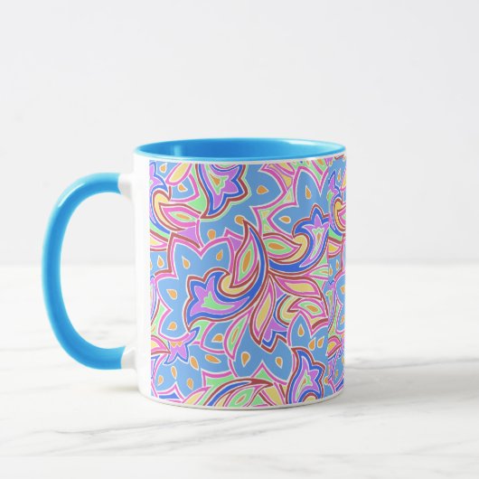 Paisley Multi Tasse (Links)