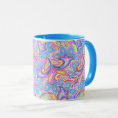 Paisley Multi Tasse (VorderseiteRechts)
