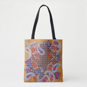 Paisley Multicolor-Schal-Design Tasche